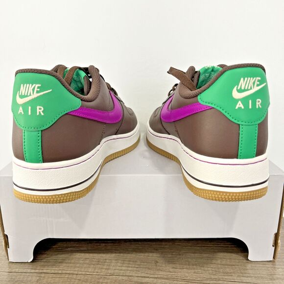 Nike Air Force 1 Low \'07 Baroque Brown Vivid Purple IM2368-237 US Mens 9 New